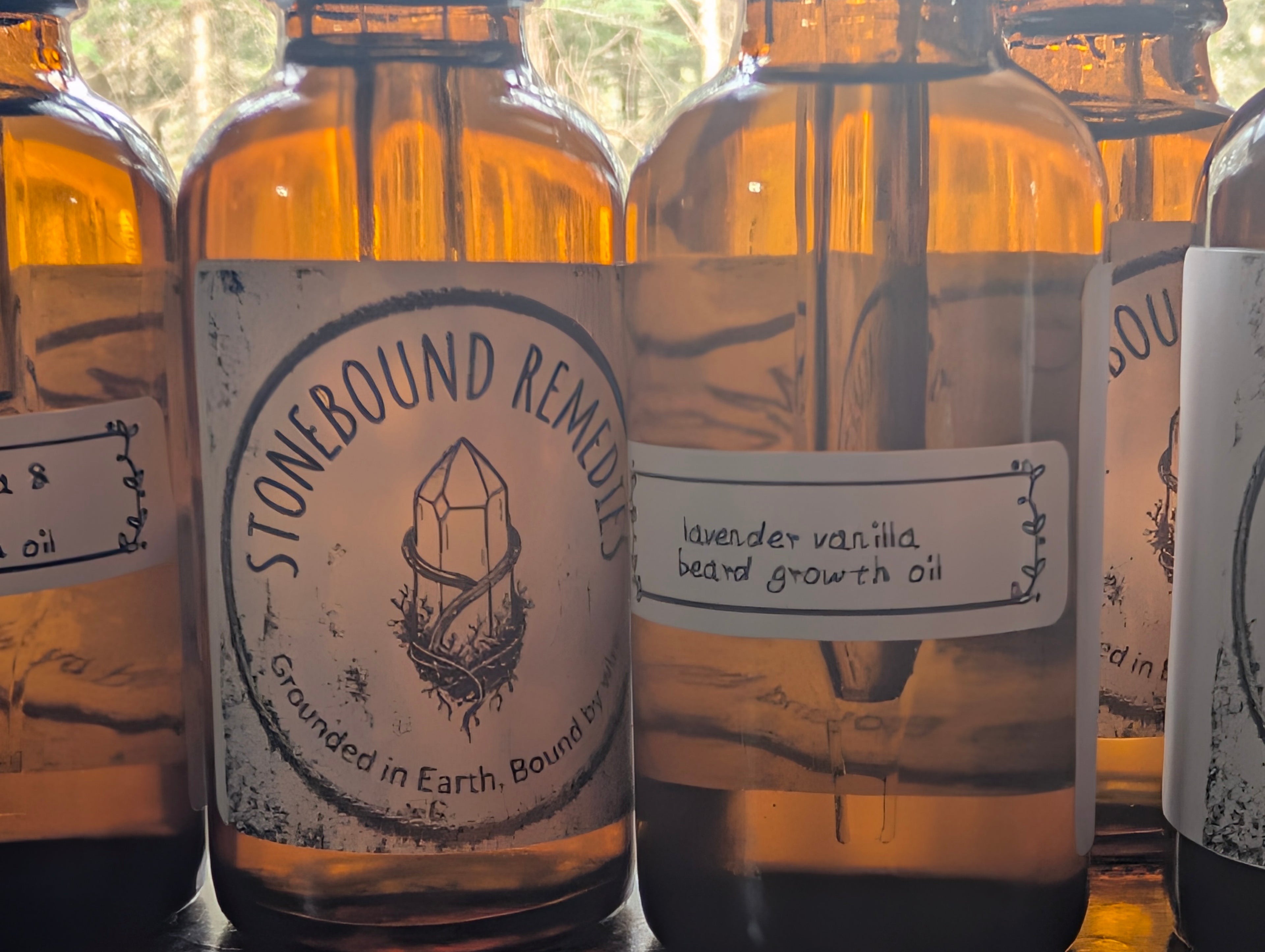 Lavender Vanilla Beard growth oil